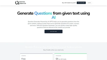 Question Generator